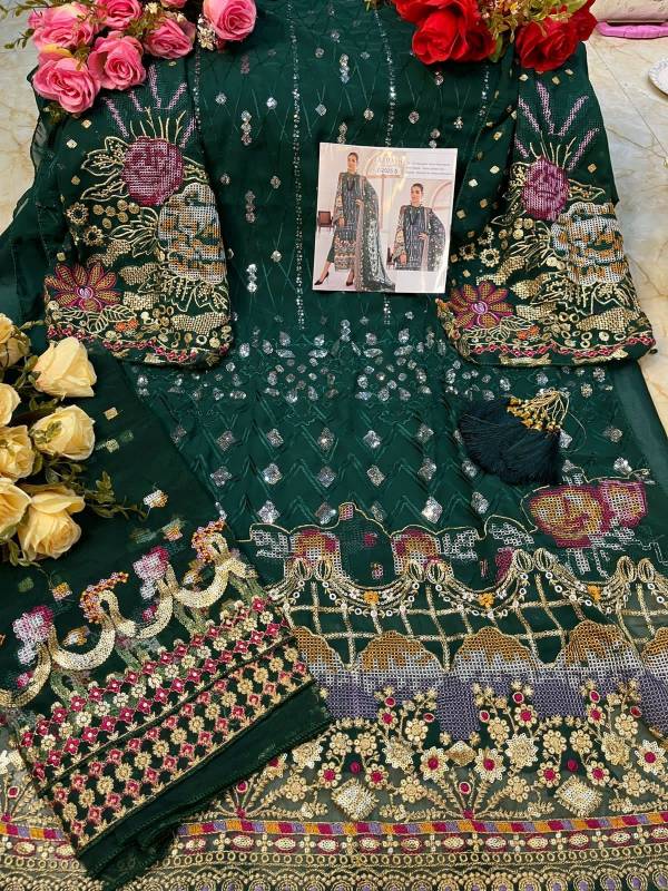 Zarqash Chantella Z 2025 Festive Wear Georgette Pakistani Salwar Kameez Collection